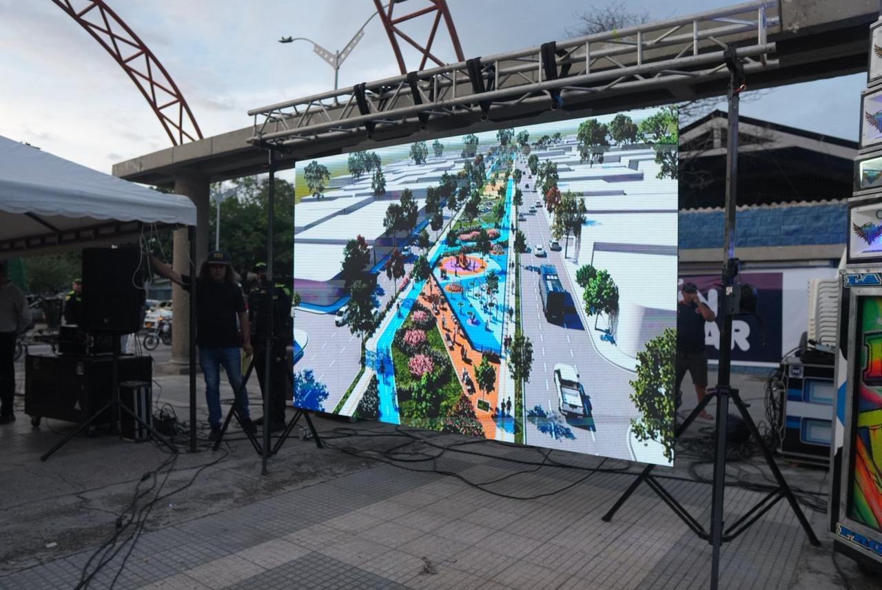 Barranquilla tendrá nueva cara en su entrada del barrio Simón Bolívar