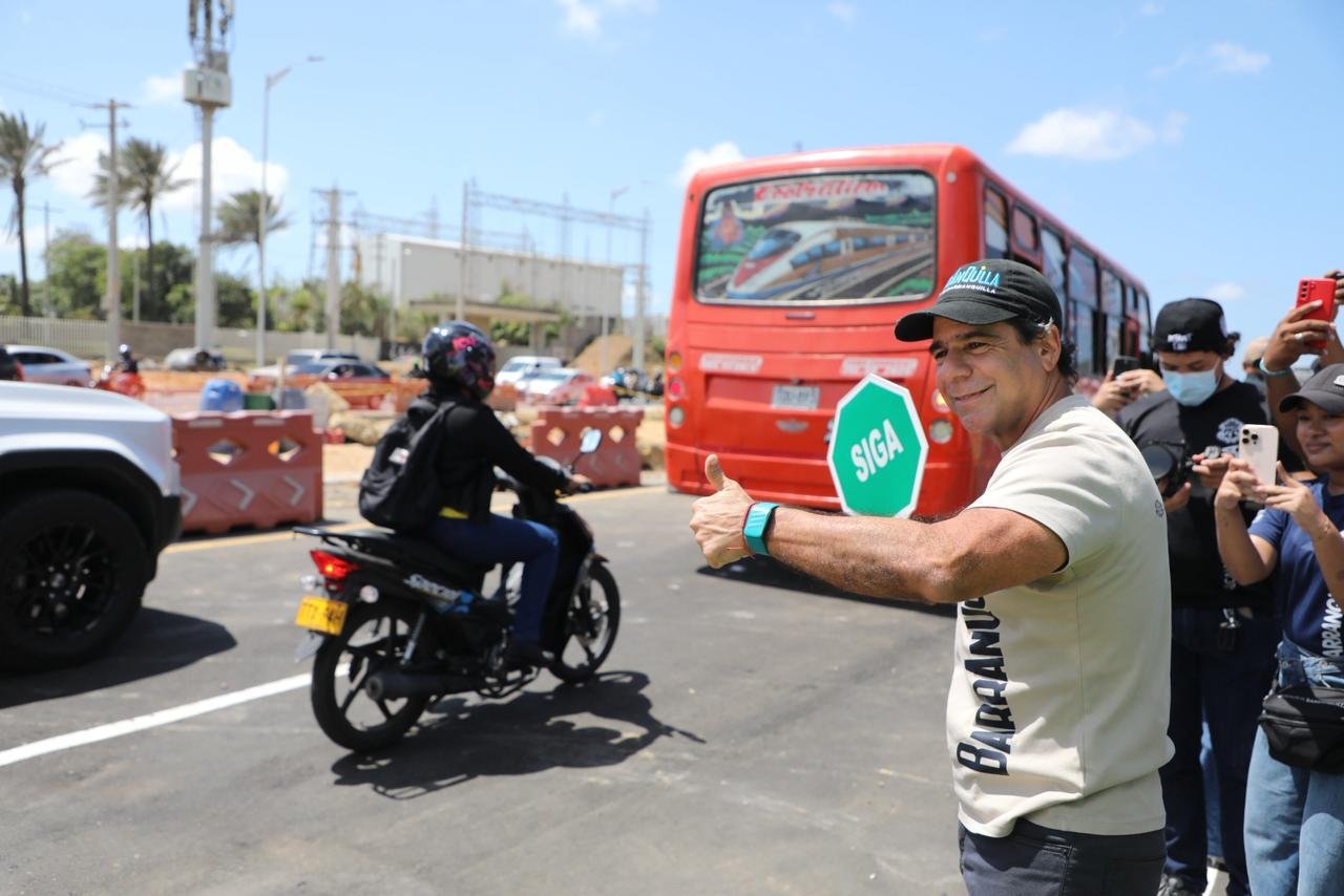 Barranquilla: habilitado el segundo puente del intercambiador vial de la circunvalar