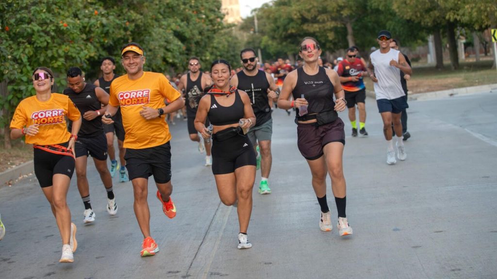 Carrera por los 60 años de la Universidad del Norte.