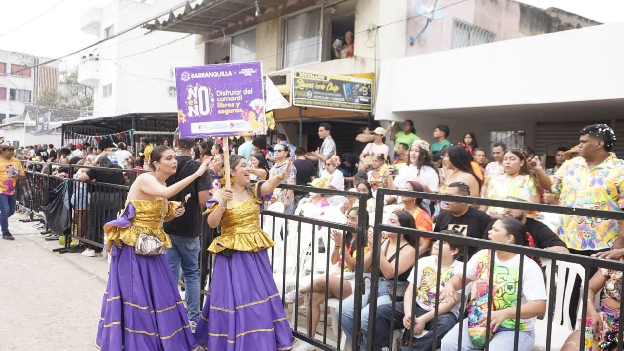 ‘No es No’, la campaña que hay que apoyar para prevenir la violencia de género en el Carnaval de Barranquilla