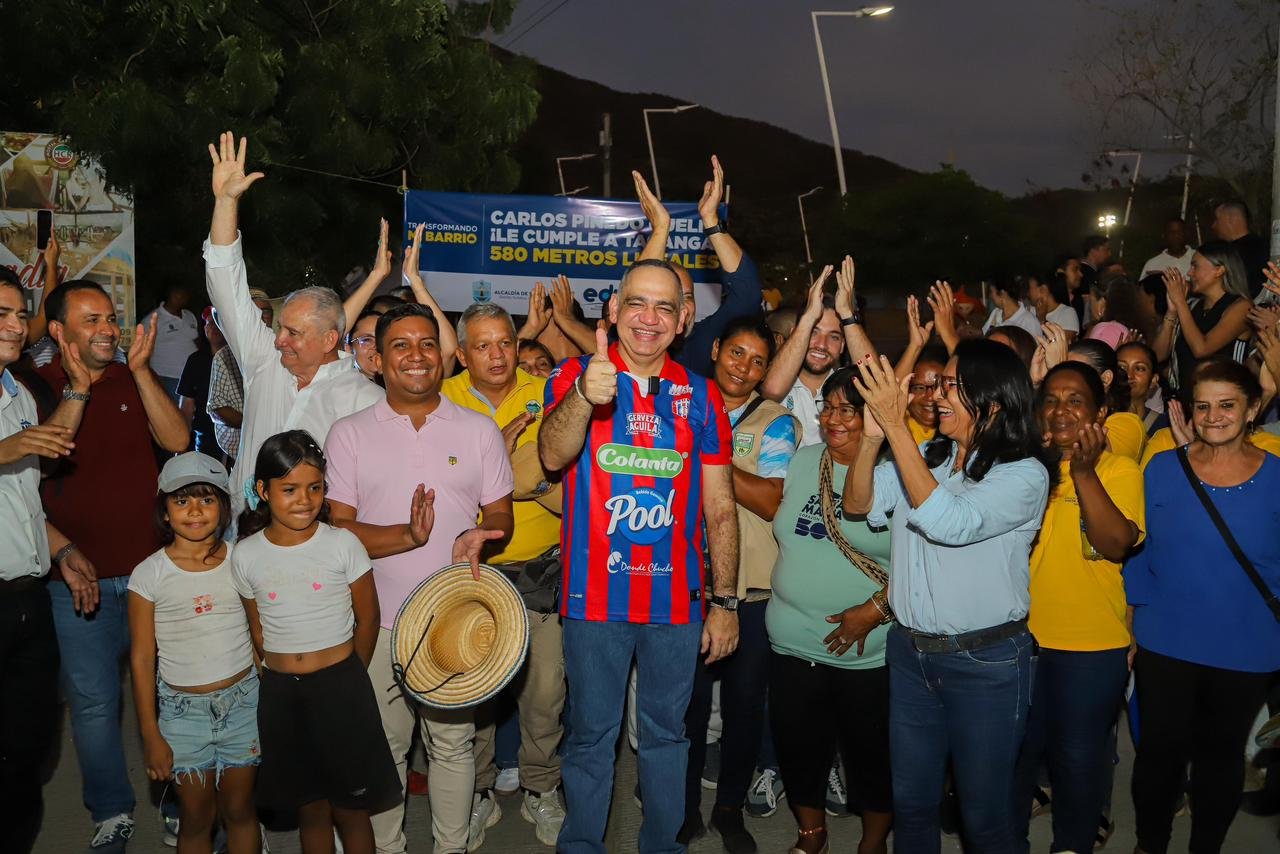 Nueva vía para Taganga y anuncio de recuperación del Megacolegio