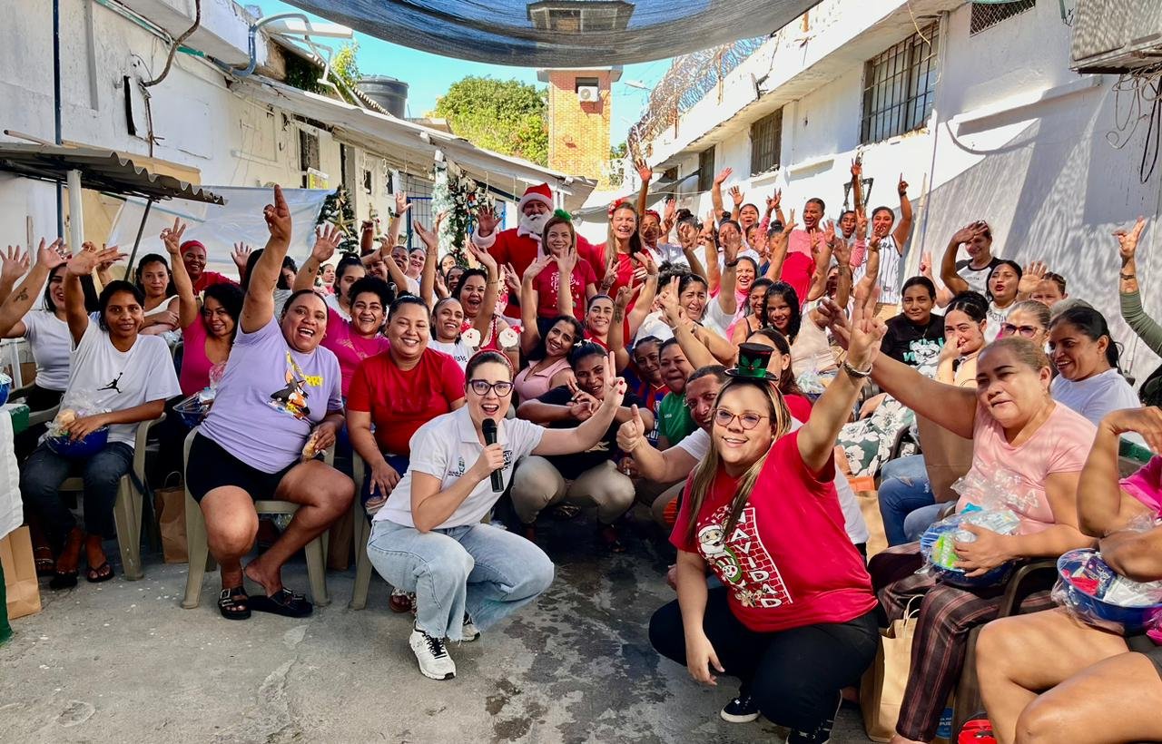 El fin de año les trae una mejor sonrisa a las internas de la cárcel Rodrigo de Bastidas