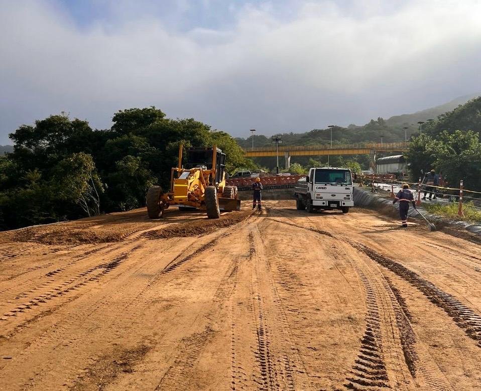 Invías atiende sitio crítico en el km 86 de la vía Cartagena – Barranquilla