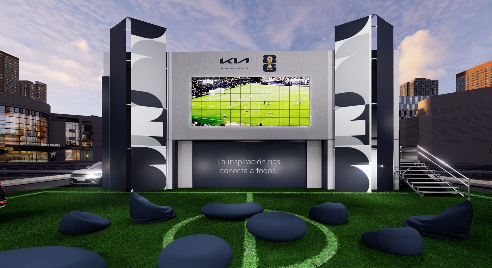 Kia Fan Experience: une fútbol, carros y experiencias en Unicentro Bogotá