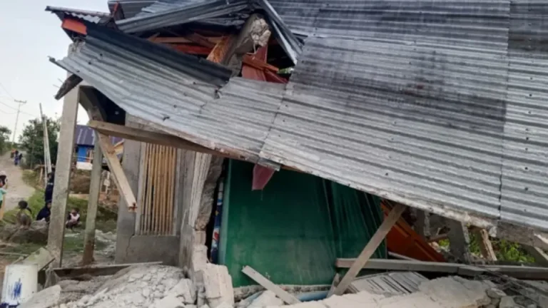 Daños por el terremoto