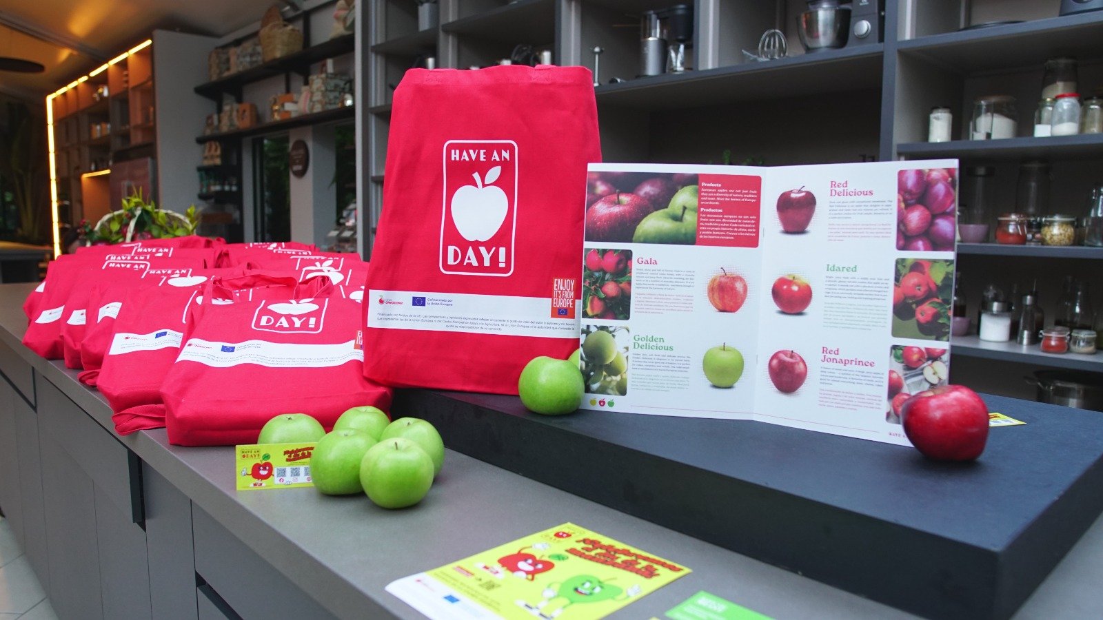 Las manzanas europeas conquistan Bogotá: de Polonia para el mundo