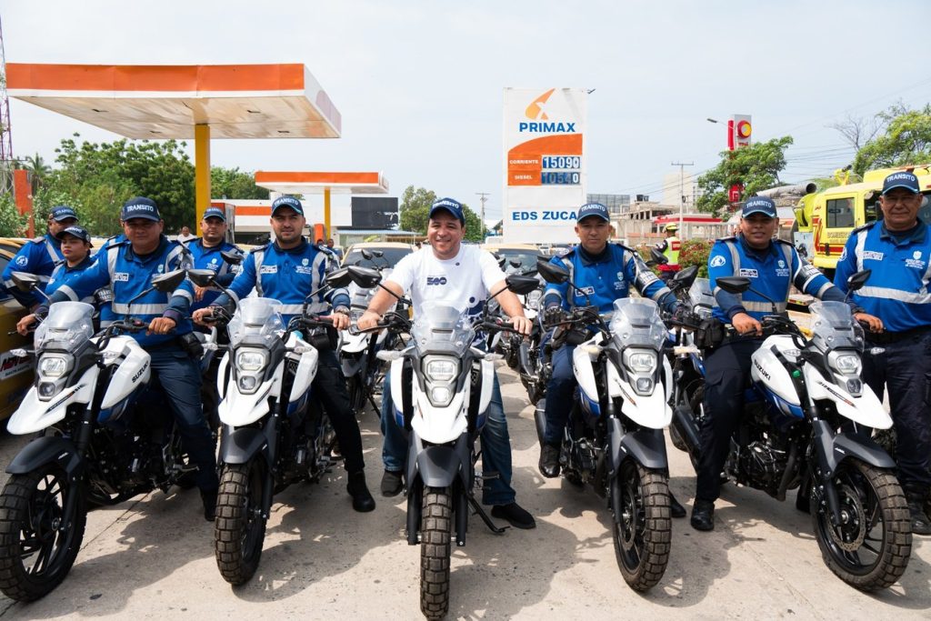 20 nuevas motocicletas para los agentes de tránsito de Santa Marta