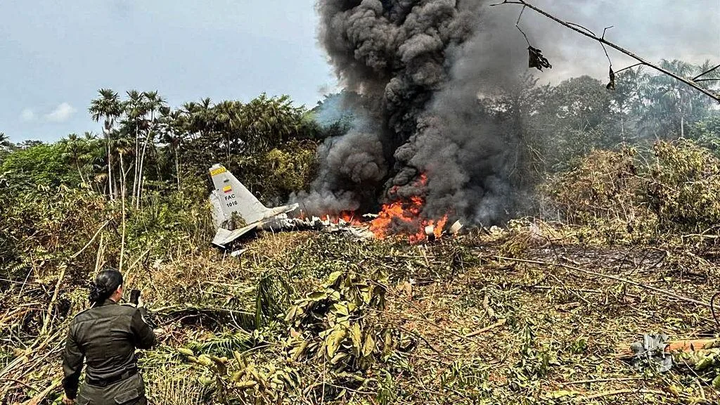 69 los muertos tras estrellarse avión de la FAC con 126 personas a bordo en el Putumayo