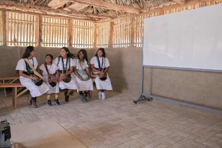 Abre la Kankurwa, Rincón Sagrado, el aula intercultural del Magdalena