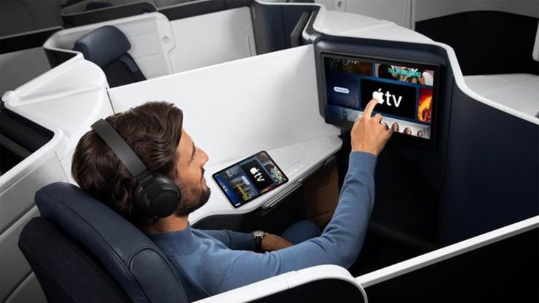 Alianza de Air France con Apple TV para reforzar su oferta de entretenimiento a bordo