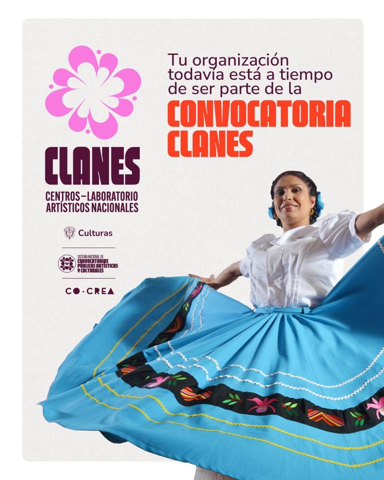 Amplían plazo de inscripción a la Convocatoria Clanes: artístas podrán hacerlo hasta el 19 de mayo