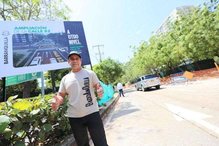 Arranca la ampliación de la calle 82 en Barranquilla: el peatón, la prioridad