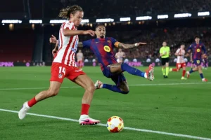 Barça se queda a un gol de la remontada ante el Atlético, que jugará la final de Copa