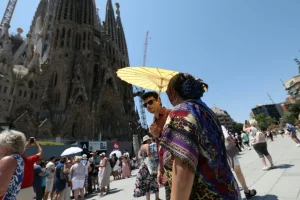 Barcelona sufre la temperatura más alta (40,7 ºC) desde que hay registros
