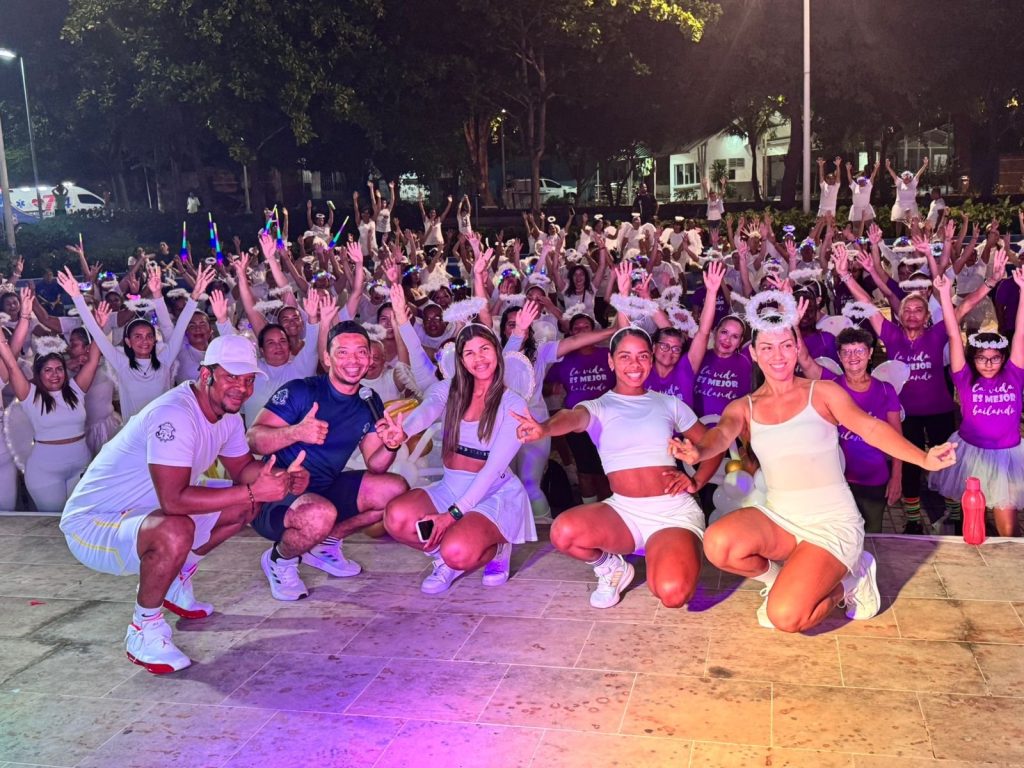 Barranquilla se llena de ritmo y movimiento con la megasesión de Muévete a Otro Nivel