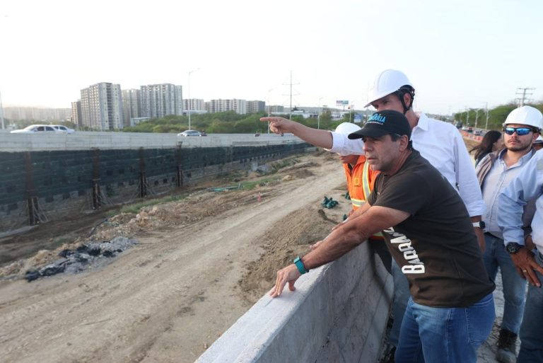 Barranquilla tendrá pronto el puente sur–norte del intercambiador vial de la Circunvalar: alcalde Char