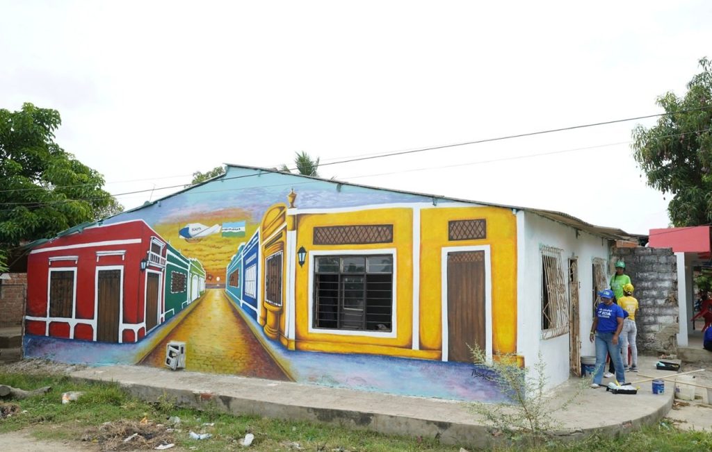 Calamar se transforma con más color, más participación comunitaria con +Vida
