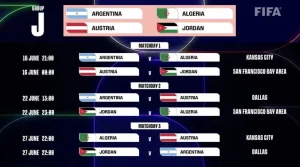 Calendario oficial del Mundial 2026: días, horarios y sedes de todos los partidos