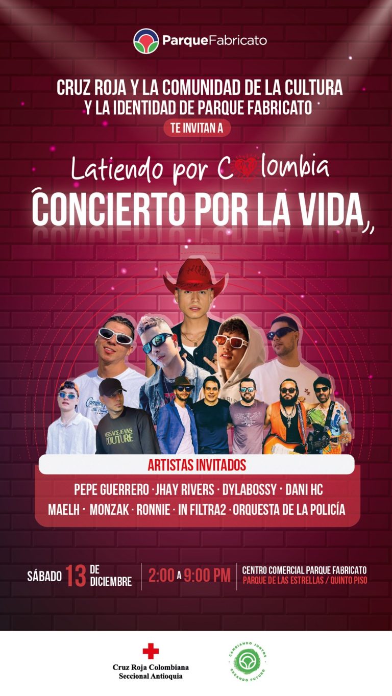 Concierto por la Vida: jornada gratuita y familiar en el Valle de Aburrá