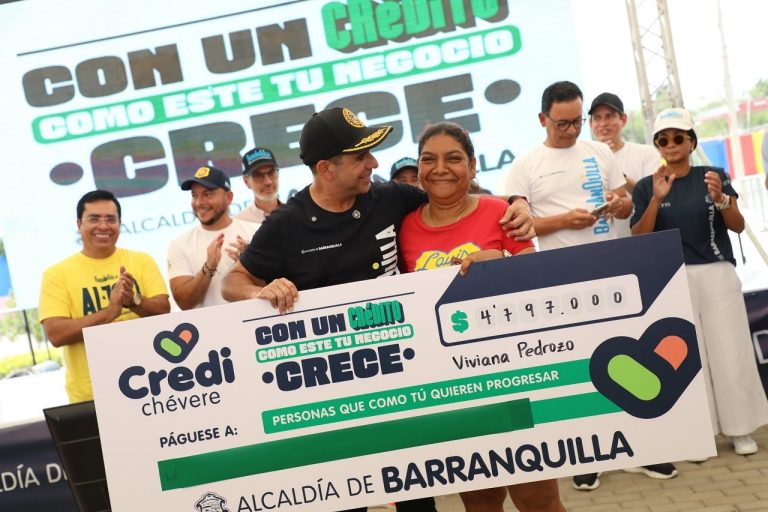 CrediChévere benefició a más de 2.700 pequeños comerciantes en Barranquilla