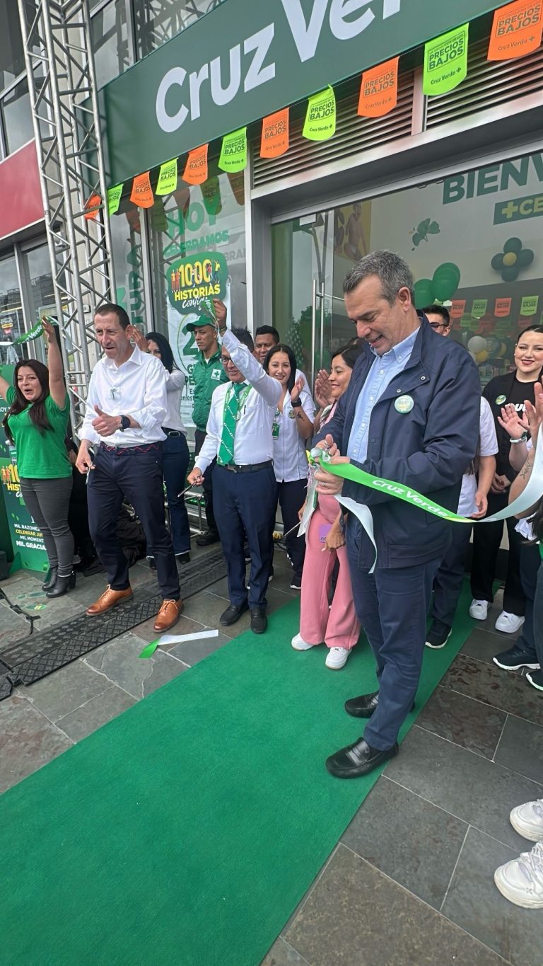 Cruz Verde abre su droguería número 1000 en el país