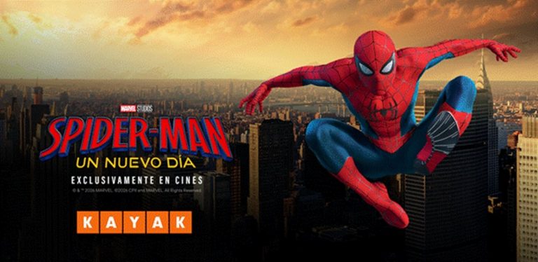 De la pantalla a Nueva York: Kayak se alía con «Spider-Man: Un Nuevo Día»