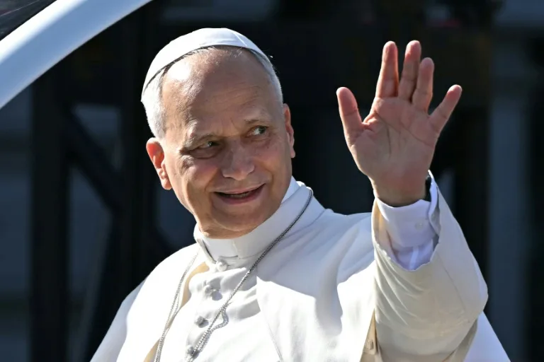 El papa León XVI ofició una misa ante más de un millón de fieles en Madrid