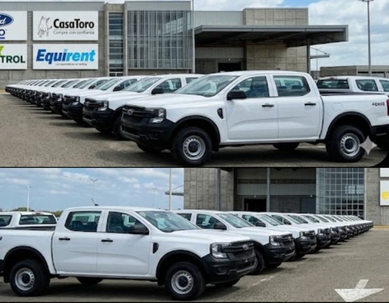 Ford Pro entrega 200 pick-ups Ranger a Ecopetrol