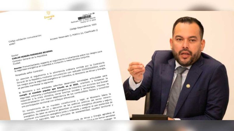 Gobierno responde a la CGR sobre riesgos en el servicio eléctrico