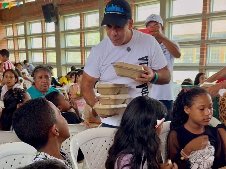 Habrá jornadas culturales para los 9 mil niños de los comedores comunitarios en Barranquilla