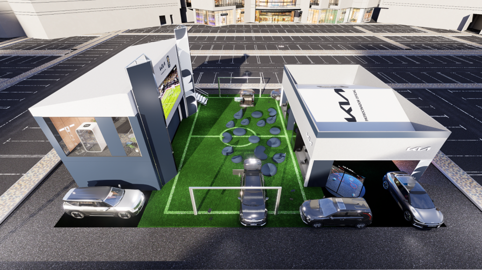 Kia Fan Experience: une fútbol, carros y experiencias en Unicentro Bogotá
