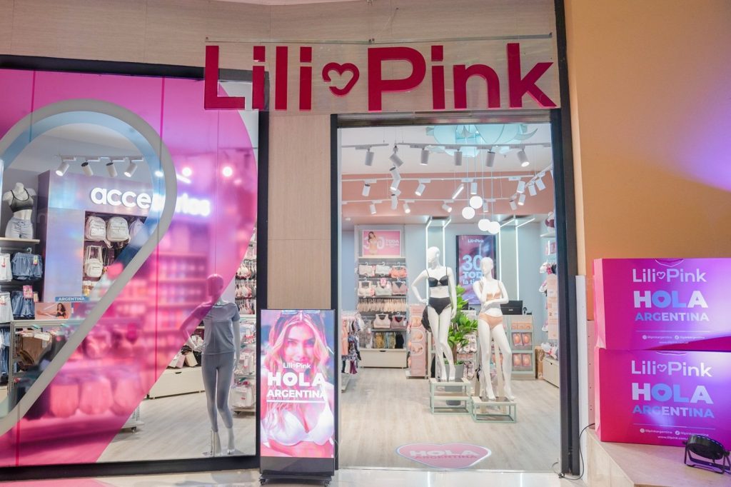 Lili Pink hace historia: primera marca de retail colombiano en abrir tiendas en Argentina