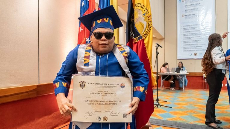 Luis Alfredo Garro Sosa: sin barreras para graduarse