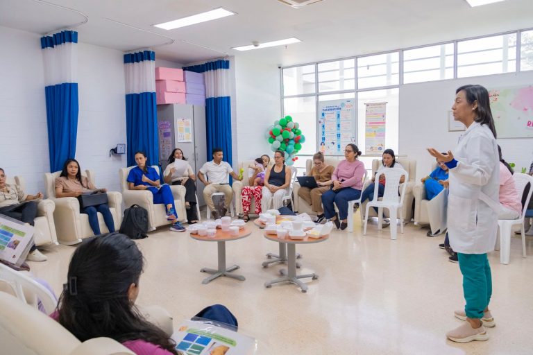 Magdalena: capacitación sobre lactancia materna y alimentación complementaria