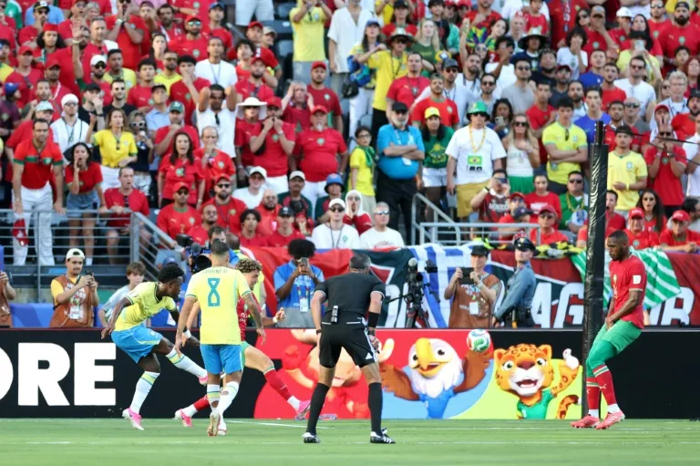 Marruecos amarga el debut mundialista de Ancelotti con Brasil