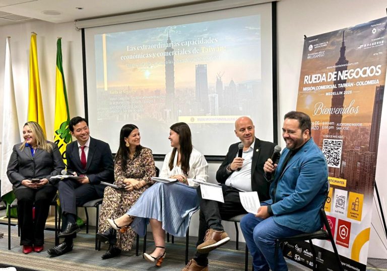 Medellín conecta con Asia: Misión Comercial Taiwán–Colombia 2026 impulsa negocios y cooperación
