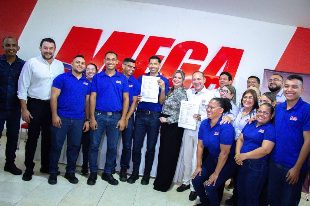 Megatiendas del Caribe formaliza a 180 trabajadores