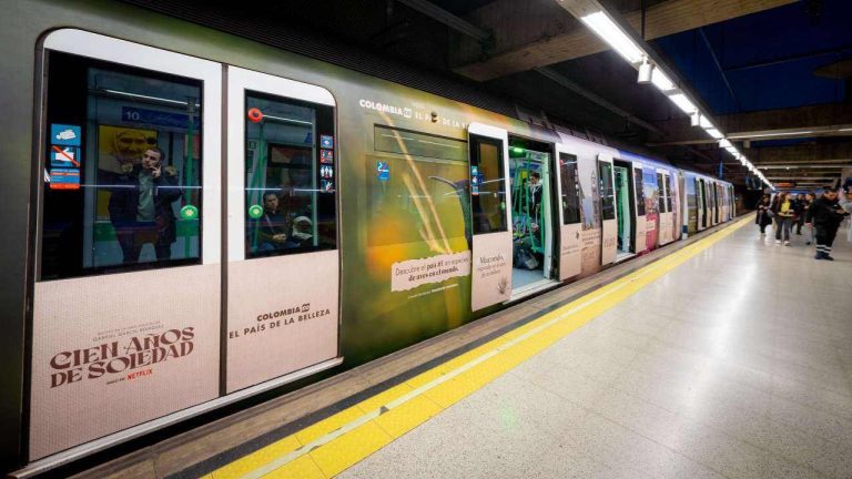 Metro de Madrid, España, se viste con los paisajes de ‘Colombia, el País de la Belleza’