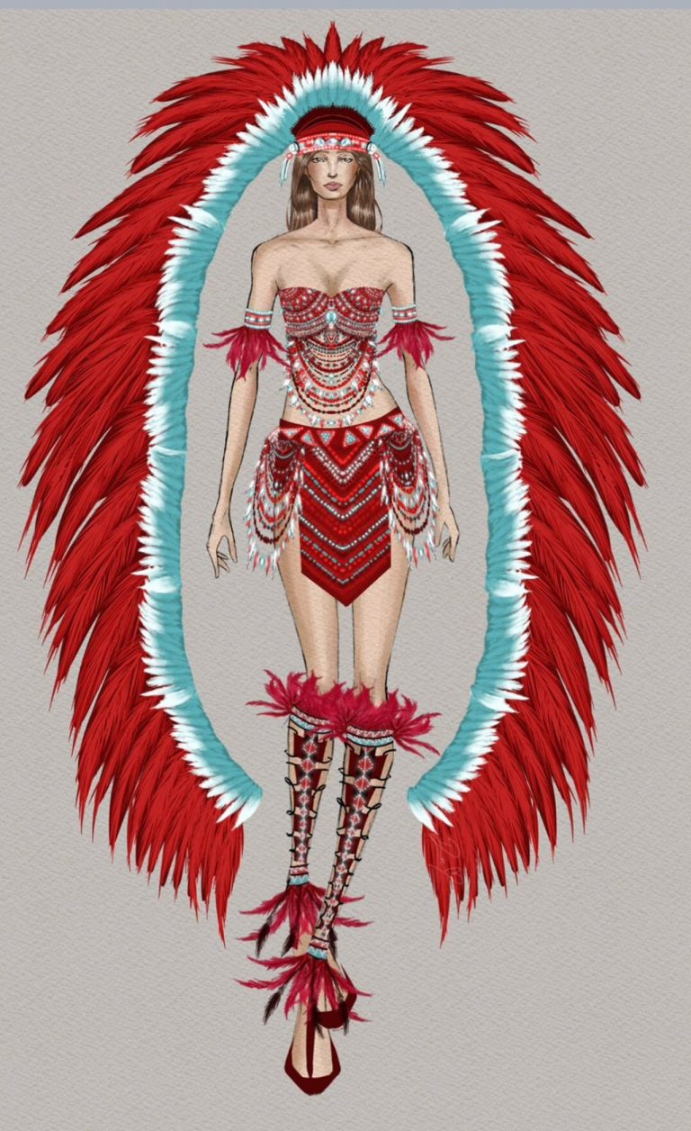 Michelle comparte su reinado del Carnaval con la Escuela de Arte y los niños este fin de semana