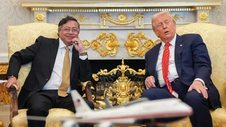 “Nos entendimos muy bien”: Trump y Petro valoran como productiva y positiva su reunión en la Casa Blanca este martes