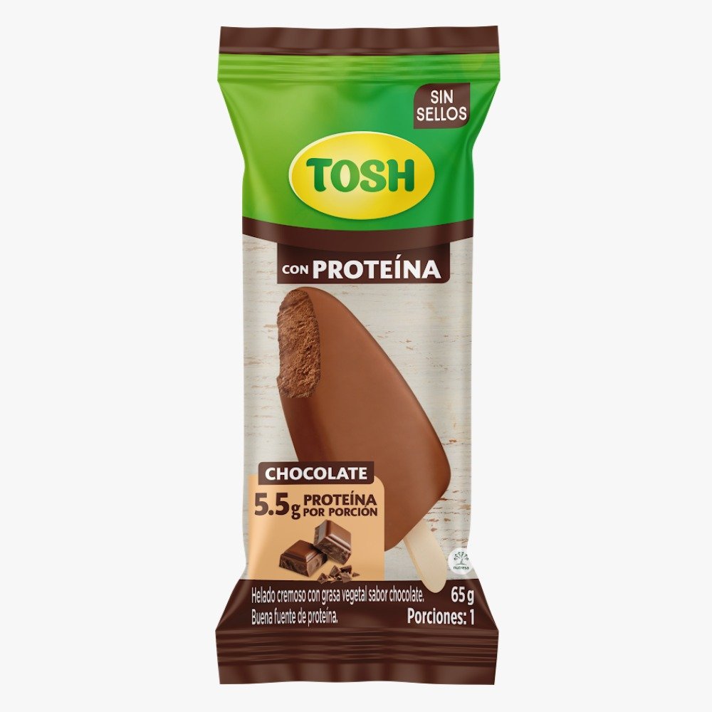 Nutresa innova en helados funcionales: Tosh lanza su primera paleta de proteína