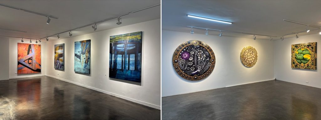 Orden, Caos, Homenaje a la Tierra, con Franco y Villalobos en la galería Otros 360° Bogotá