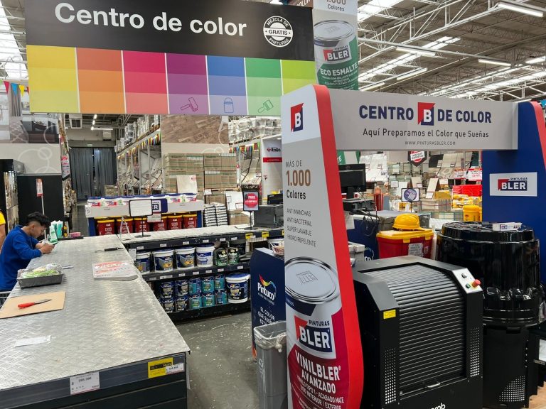 Pinturas Bler se expande con nuevos Centros de Color en tiendas Easy