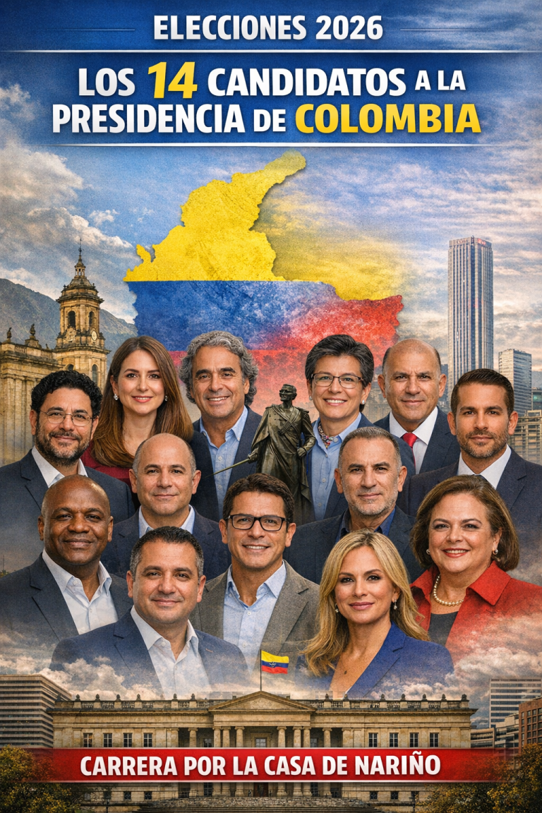 Presidencia 2026. Colombia en carrera final: 14 candidaturas, un mapa fragmentado y una elección todavía abierta