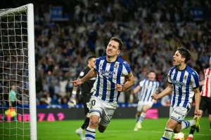 Real Sociedad supera el derbi vasco y jugará final de Copa ante el Atlético