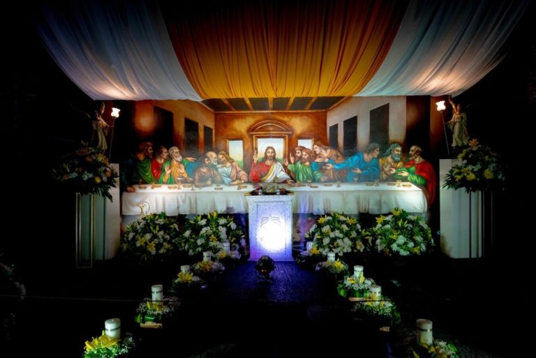 Réplica de “La Última Cena”: la gran exhibición de abril en Catedral de Sal de Zipaquirá