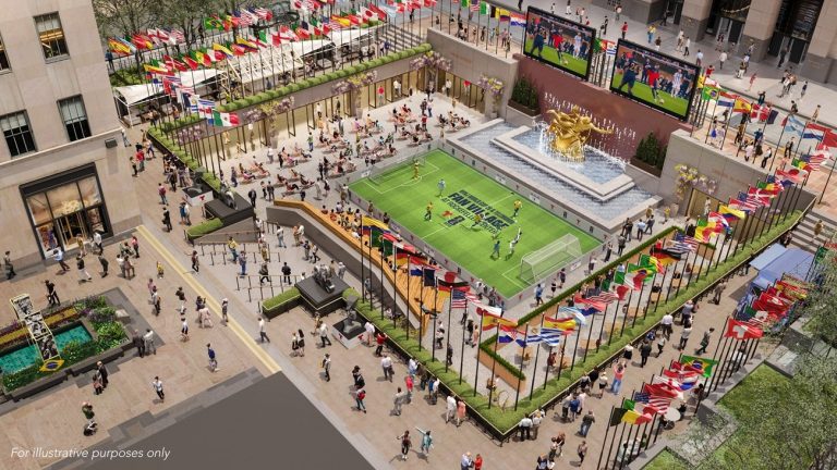 Rockefeller Center será epicentro del Mundial 2026 con nuevas experiencias
