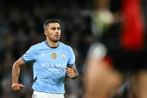 Rodri vuelve a jugar con el City ocho meses después de su lesión