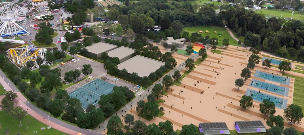 Salitre Mágico se expande sobre el antiguo terreno de Cici Aquapark