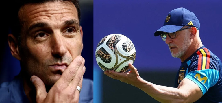 Scaloni se enfrentará a su antiguo tutor, De la Fuente, en la final del Mundial
